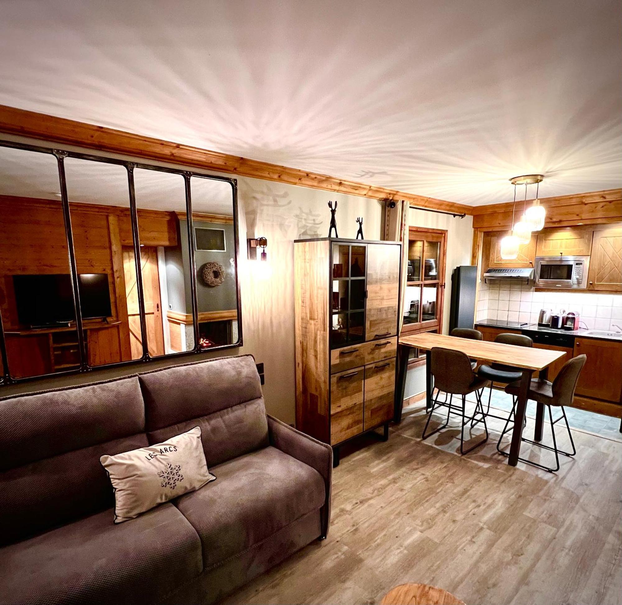 Arc 1950 - Chalet Des Lys - Appt Luxe 4 Pers Les Arcs  Exterior foto